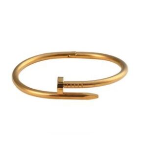 Gold Nail Bracelet